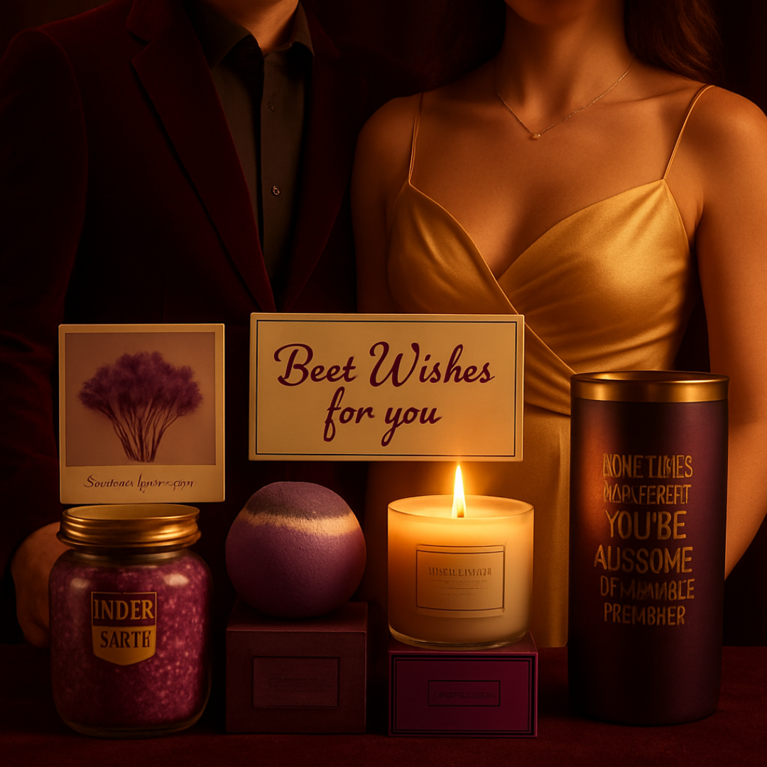 Lavender Scented Candle Gift Set