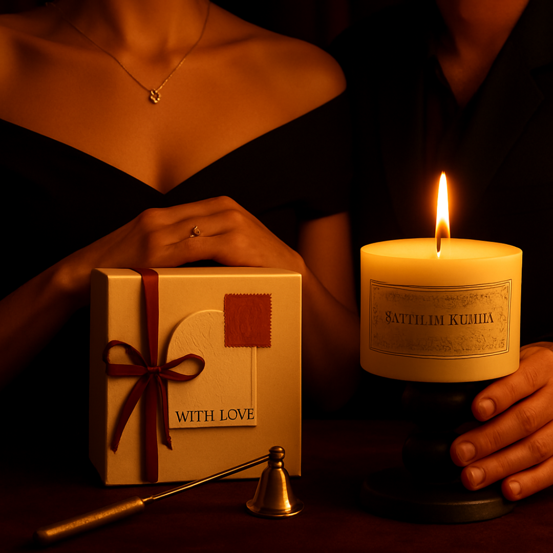 Camellia Scented Candle Gift Set