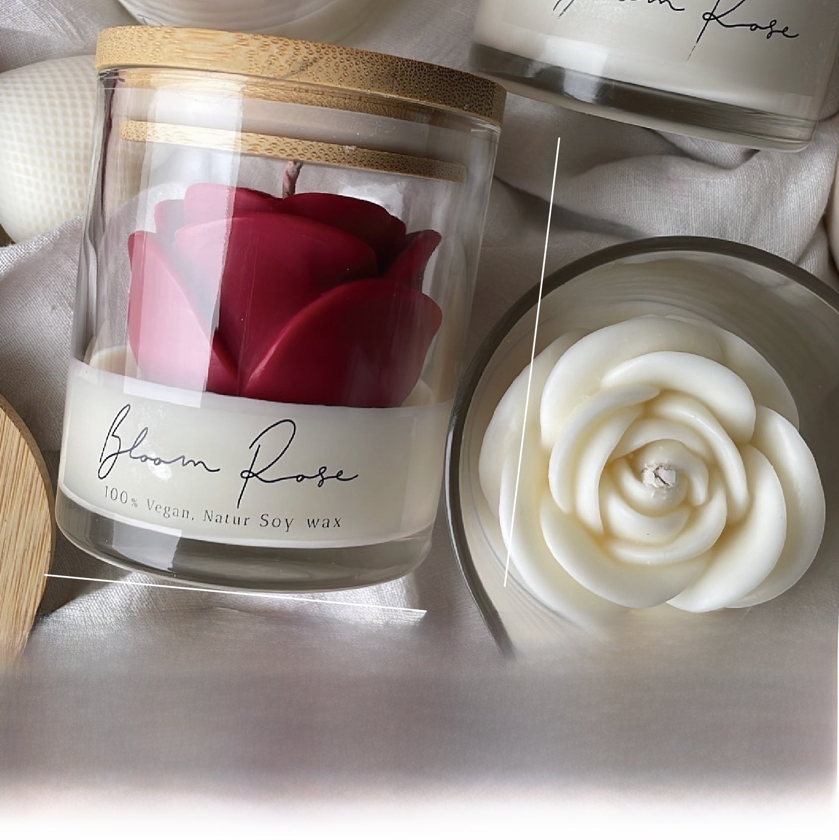 Bloom Rose Candle Fragrance