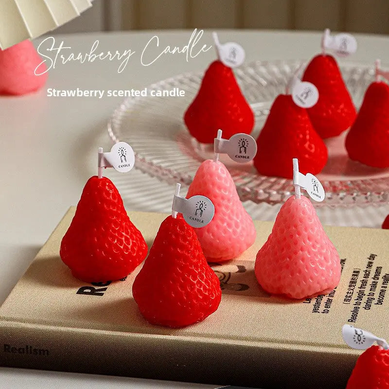 Strawberry Scented Candle
