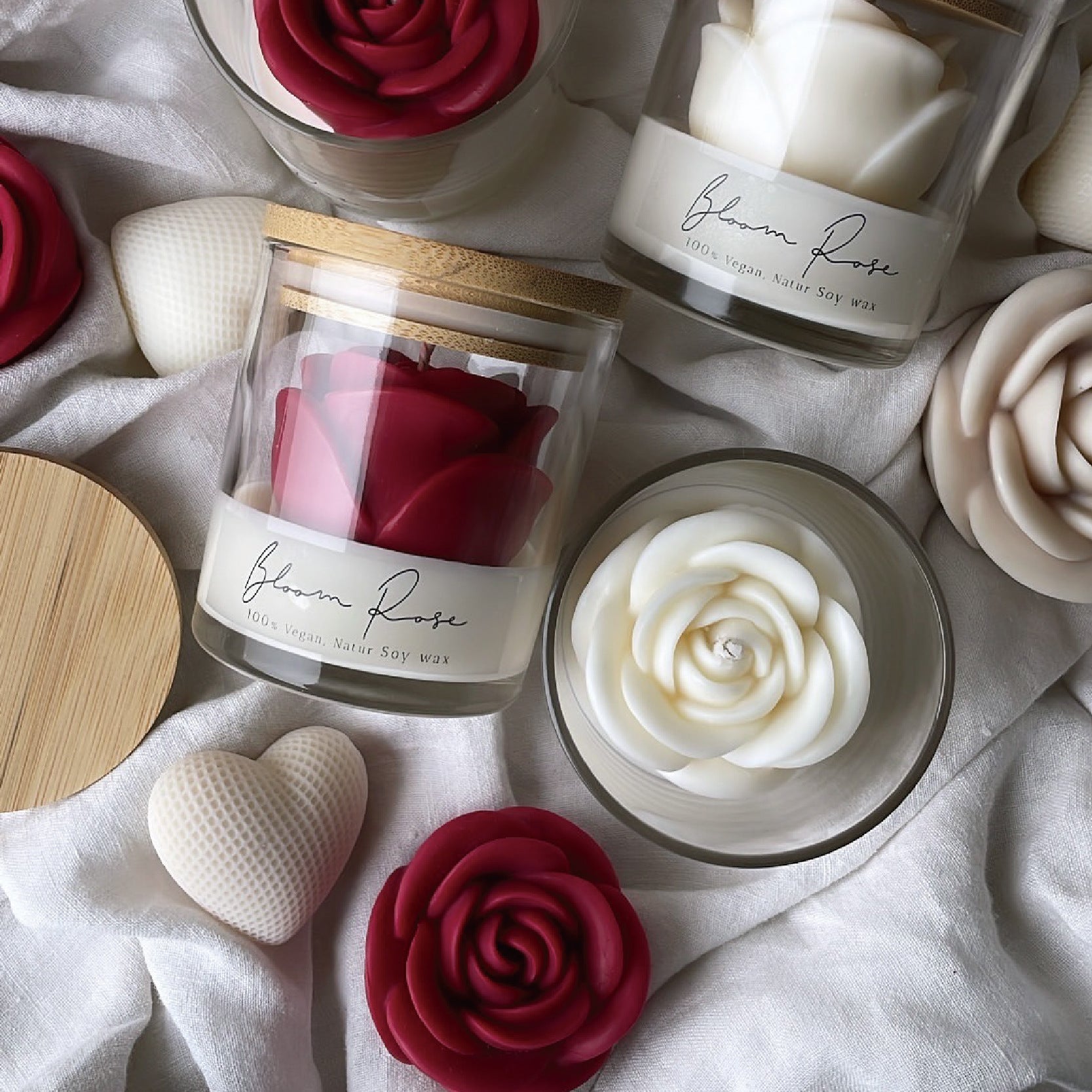 Bloom Rose Candle Fragrance