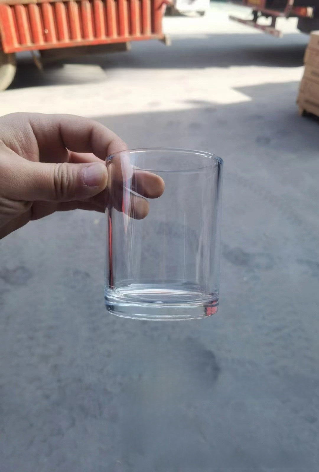 Lumaura Glass Candle Cup