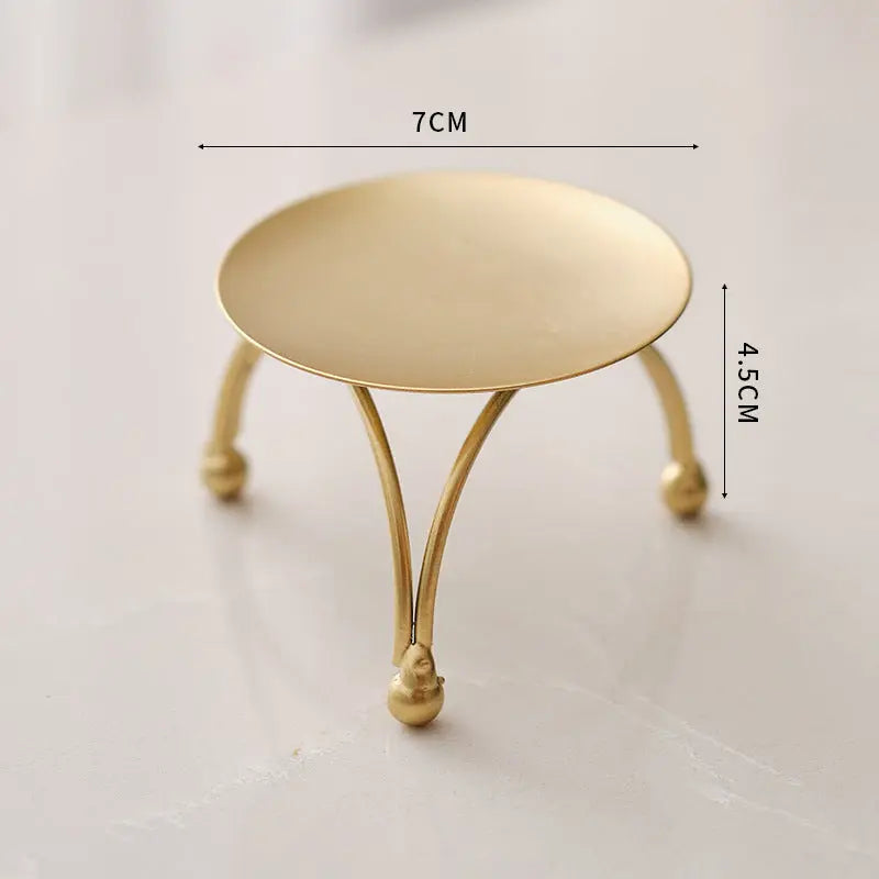 Lumaura_Minimalist Stool Candle Tray 