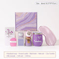 Purple Aromatherapy Candle & Bath Gift Set