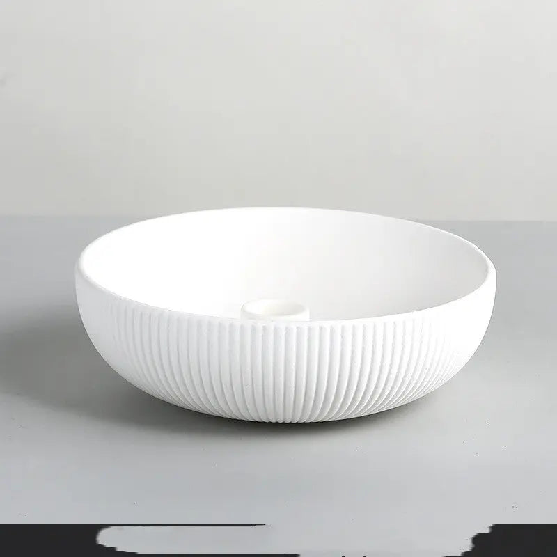 Lumaura_Ceramic Candle Tray Basin 