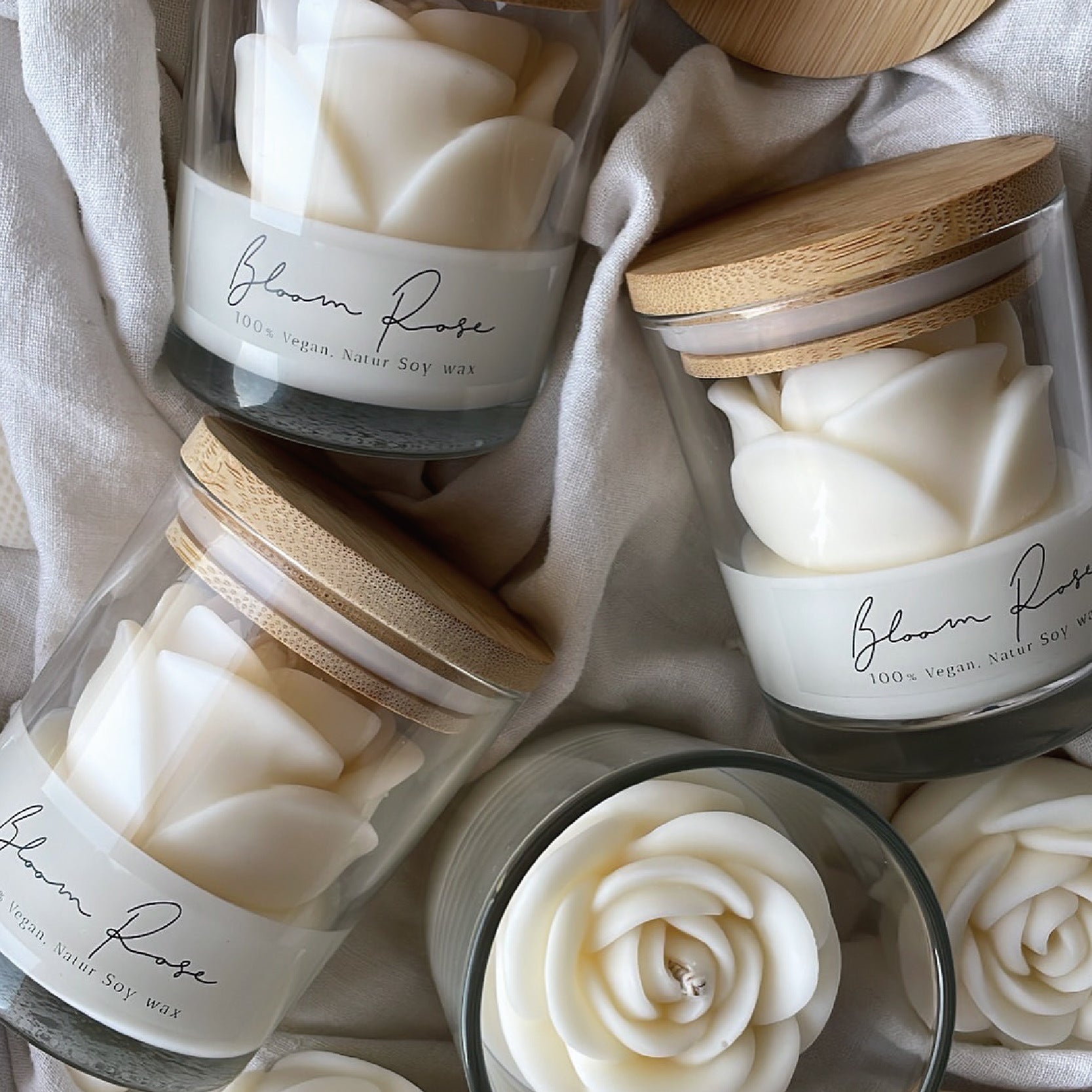 Bloom Rose Candle Fragrance