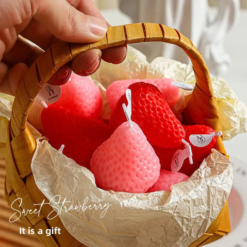 Strawberry Scented Candle