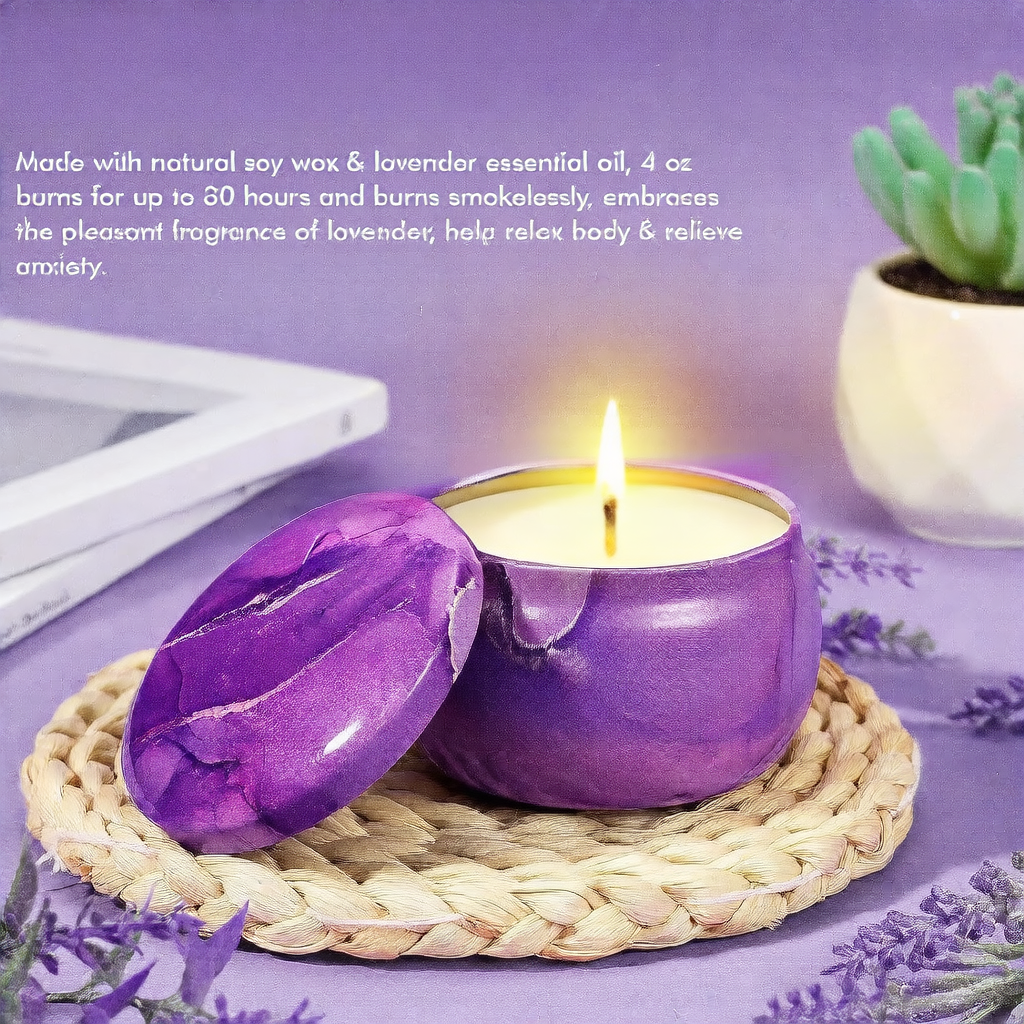Big Hug Lavender Candle Gift Set