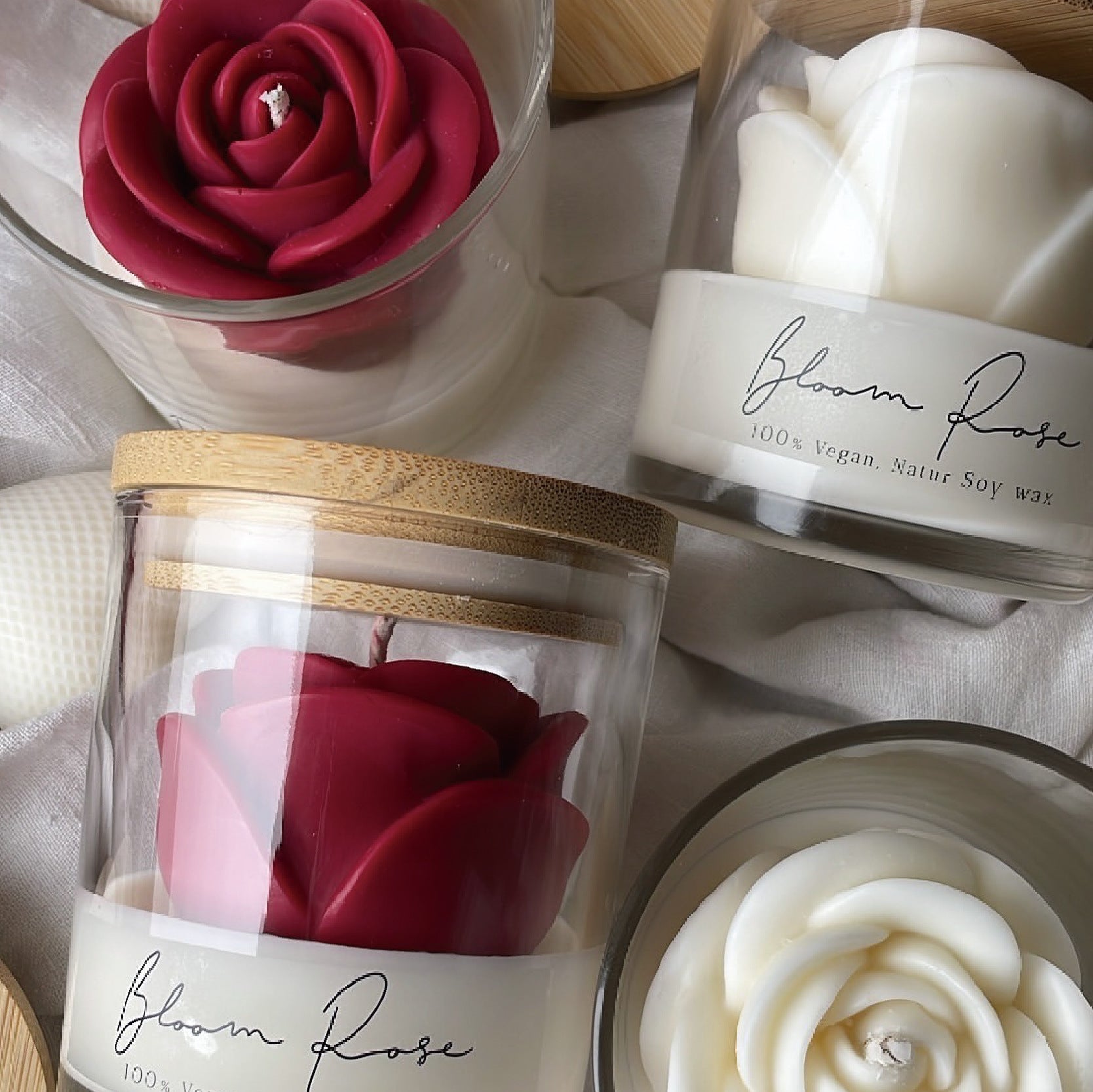 Bloom Rose Candle Fragrance