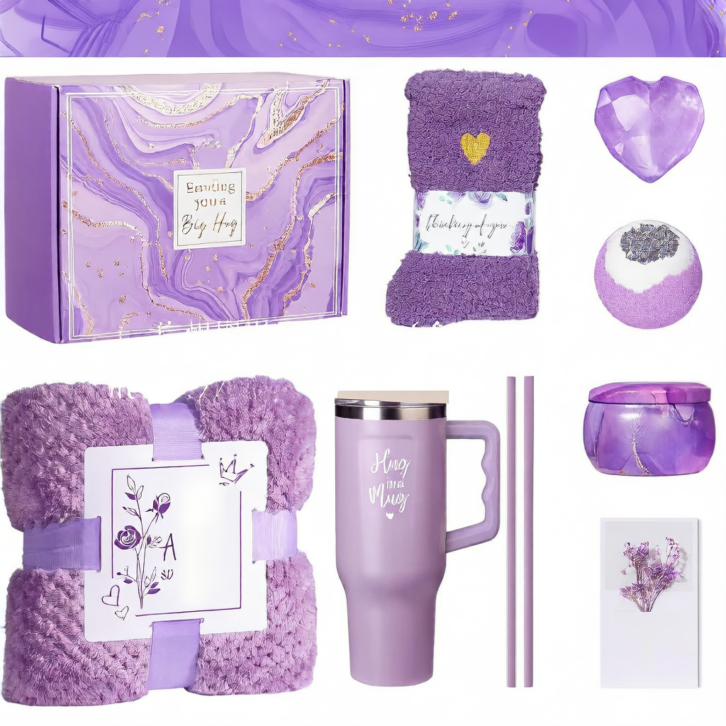 Big Hug Lavender Candle Gift Set