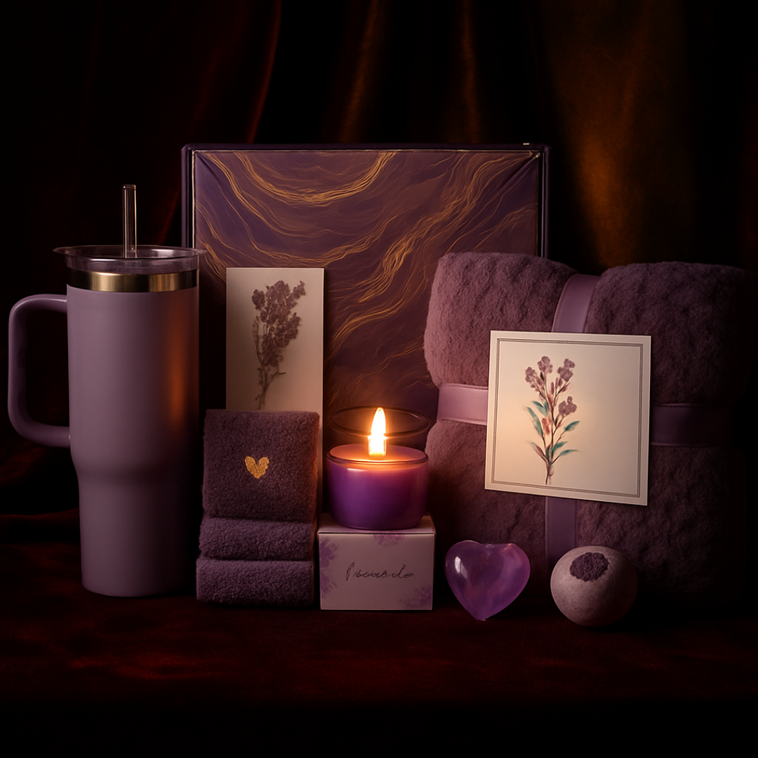 Big Hug Lavender Candle Gift Set