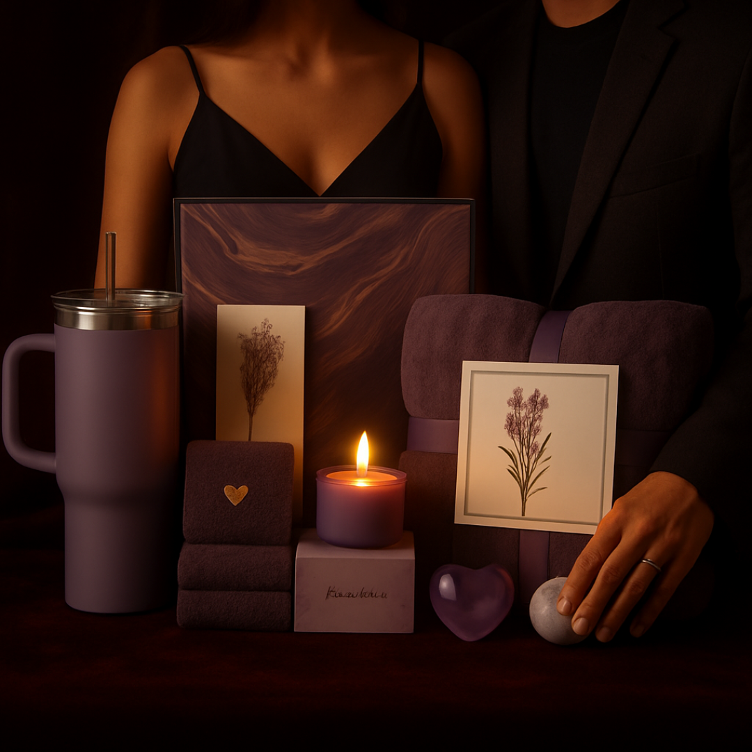 Big Hug Lavender Candle Gift Set