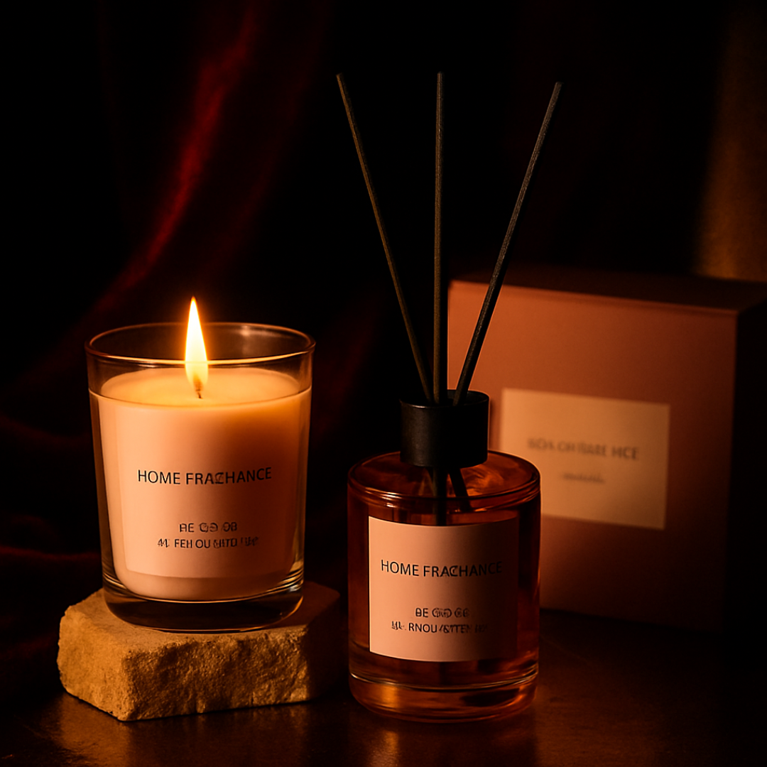 Freesia Long-Lasting Scented Candle Gift Set