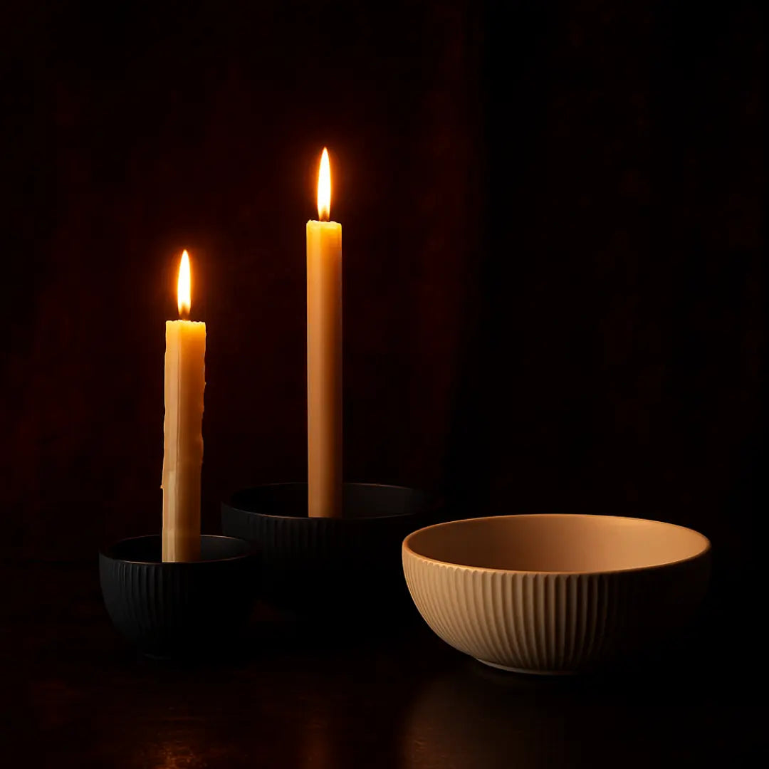 Lumaura_Ceramic Candle Tray Basin 