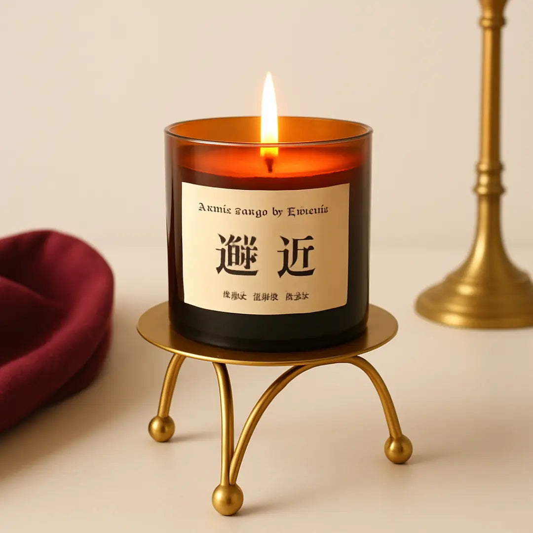 Lumaura_Minimalist_Stool_Aromatherapy_Special_Candle_Tray