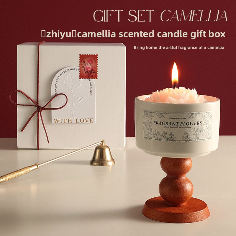 Camellia Scented Candle Gift Set