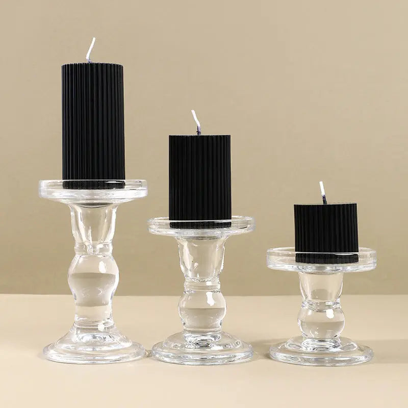 Lumaura_Noir Black Aromatherapy Cylindrical Soy Candles 