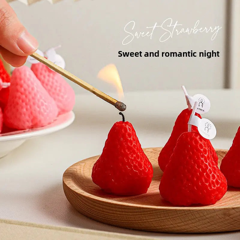 Strawberry Scented Candle