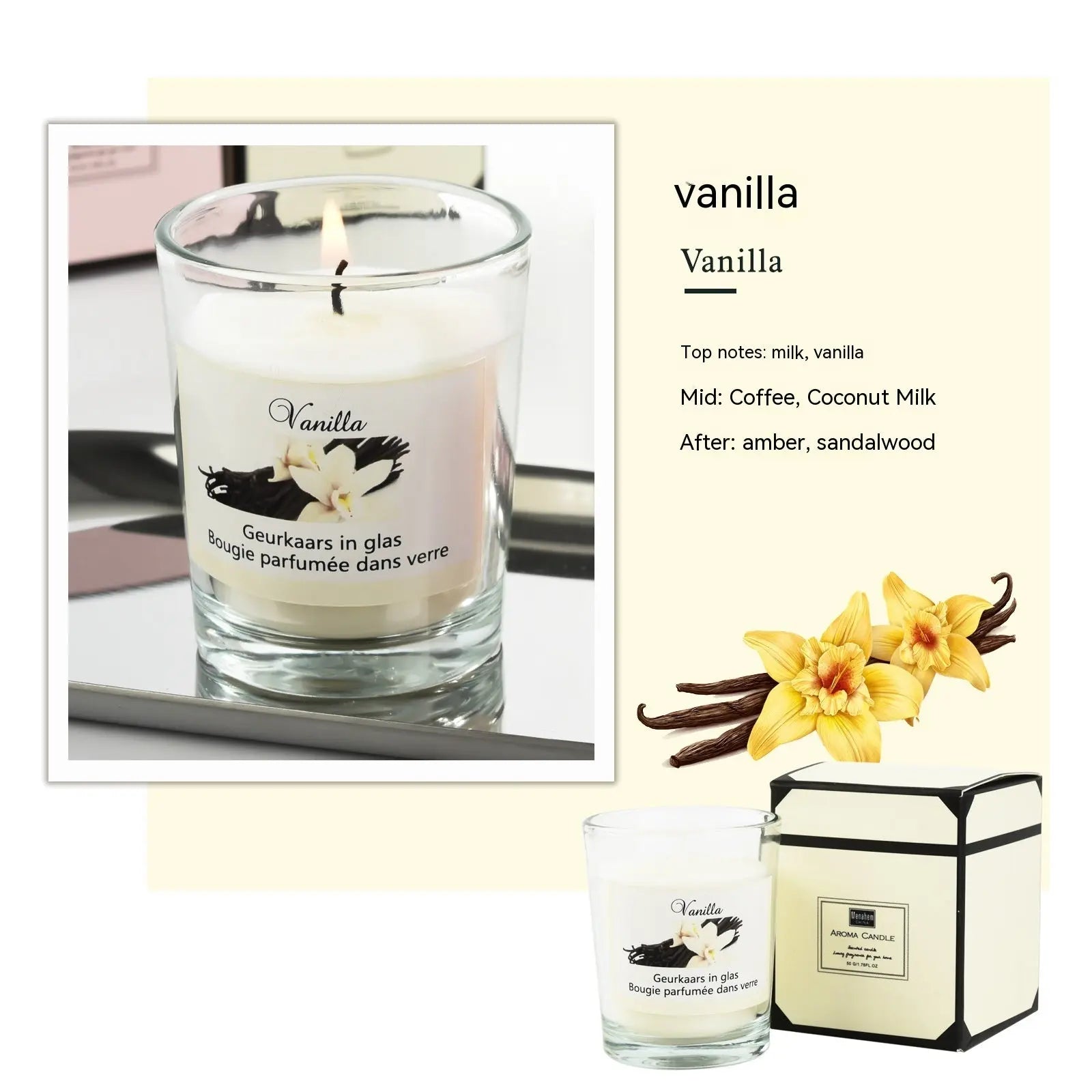 Lumaura_Romantic Plant Fragrance Candles 