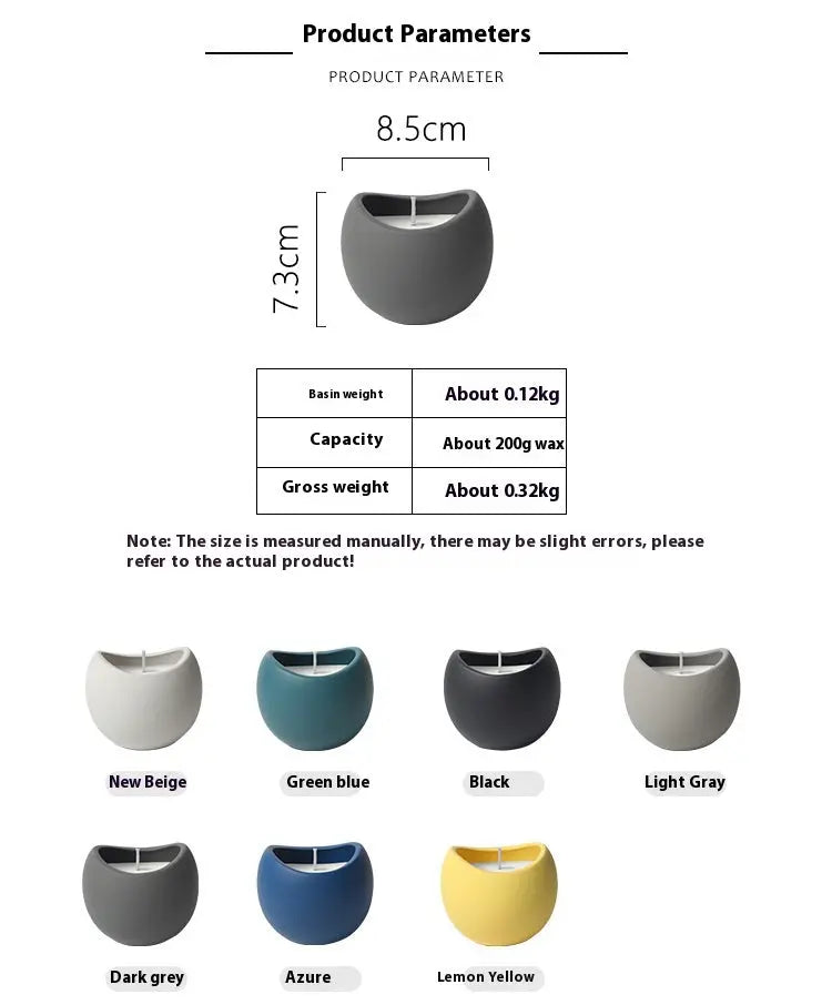 Lumaura_Ceramic Candle Cups 