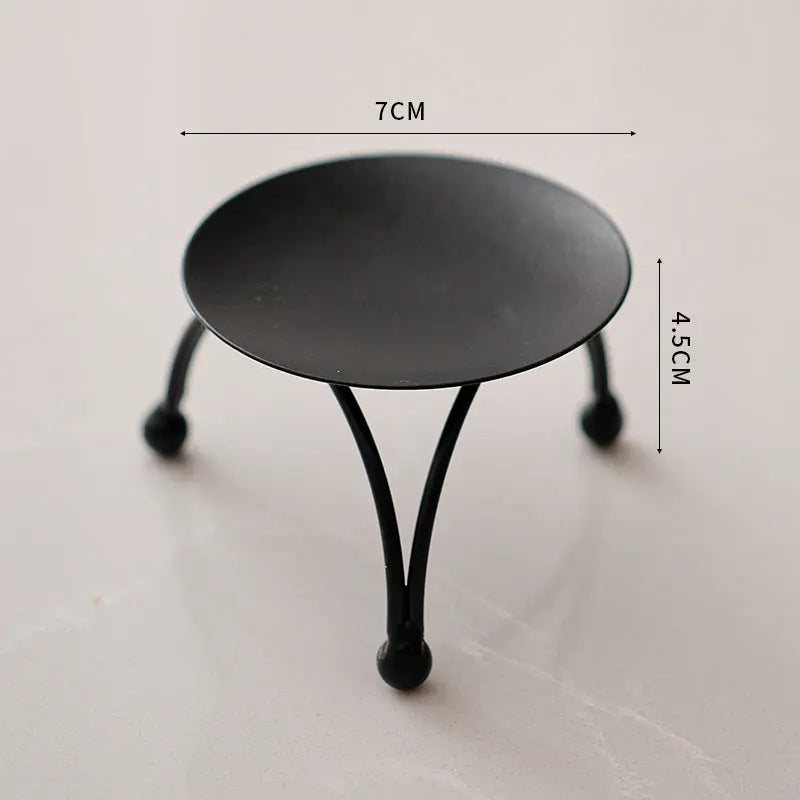 Lumaura_Minimalist Stool Candle Tray 