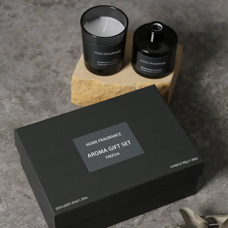 Freesia Long-Lasting Scented Candle Gift Set