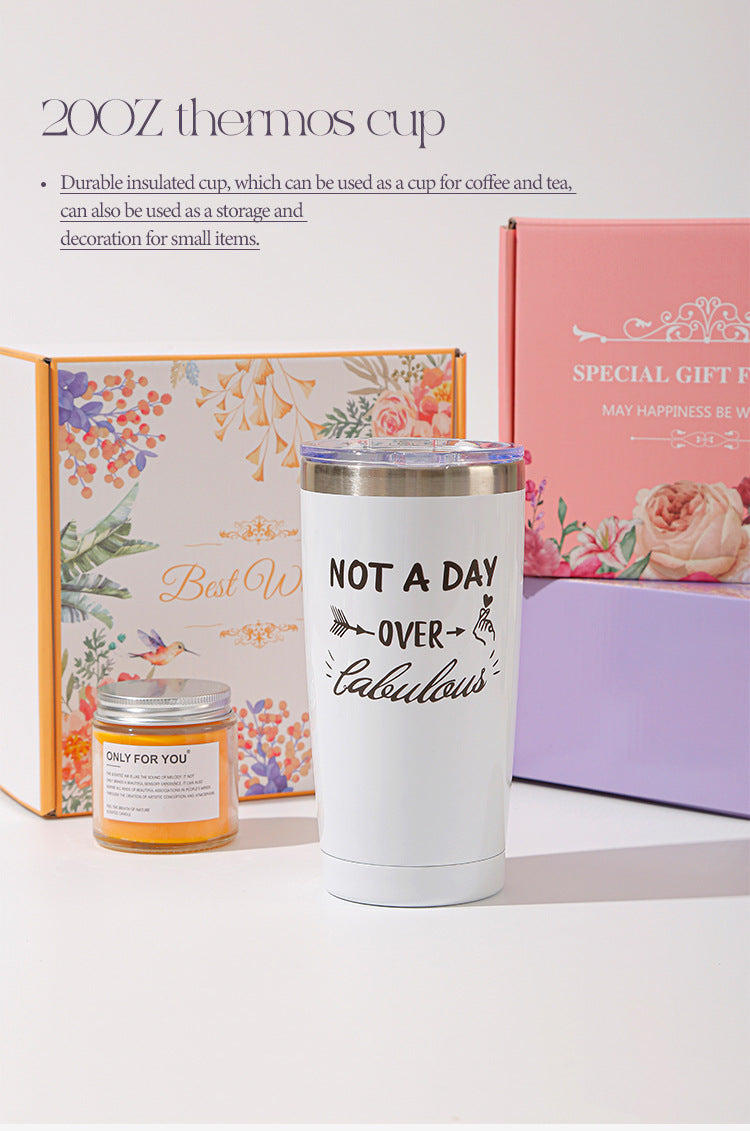 Purple Aromatherapy Candle & Bath Gift Set